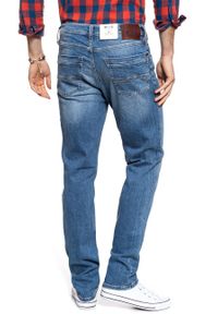 Mustang - SPODNIE MĘSKIE MUSTANG Washington DENIM BLUE 1009083 5000 411 #7