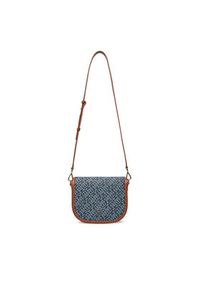 TOMMY HILFIGER - Tommy Hilfiger Torebka Th Monoplay Leather Saddle Bag AW0AW17414 Granatowy. Kolor: niebieski. Materiał: skórzane #6