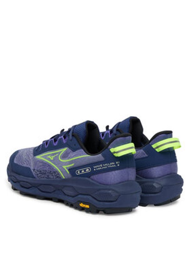 Mizuno Buty do biegania Wave Mujin 11 J1GJ2570 51 Granatowy. Kolor: niebieski. Materiał: materiał. Model: Mizuno Wave