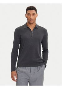 Marc O'Polo Polo M29 2144 52078 Szary Regular Fit. Typ kołnierza: polo. Kolor: szary. Materiał: bawełna #1