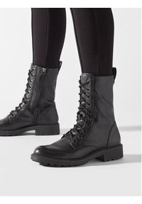 Clarks Trapery Orinoco2 Style 261636234 Czarny. Kolor: czarny. Materiał: skóra #5