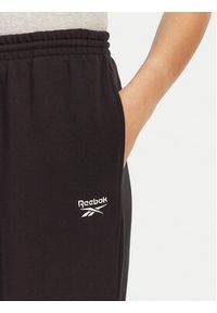 Reebok Spodnie dresowe 100071691 Czarny Regular Fit. Kolor: czarny. Materiał: bawełna #4