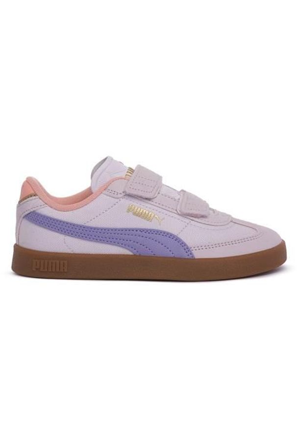 Buty do chodzenia dla dzieci Puma 05 Club Ii Era Jr. Kolor: fioletowy. Materiał: skóra, tkanina. Szerokość cholewki: normalna. Sport: turystyka piesza