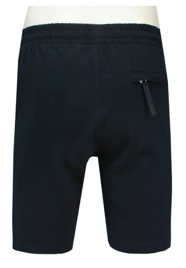 Pako Jeans - Spodenki Męskie, Granatowe Szorty, Dresowe, Bawełniane -PAKO JEANS. Kolor: niebieski. Materiał: bawełna. Długość: krótkie. Sezon: lato. Styl: sportowy
