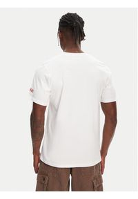 Hunter T-Shirt Duart Graphic HARM0033251 Biały Regular Fit. Kolor: biały. Materiał: bawełna #4