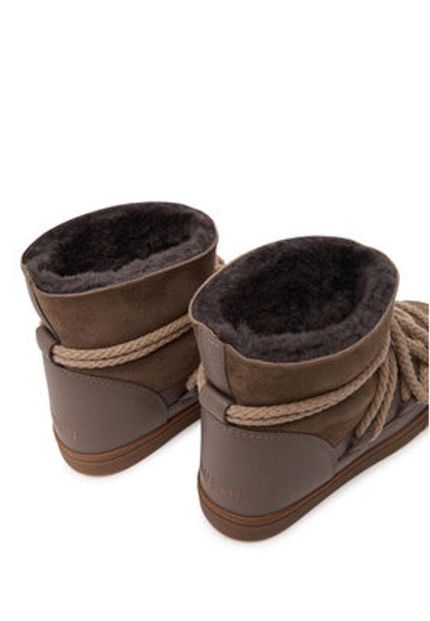 Inuikii Śniegowce Classic 1001.003.0122 Brązowy. Kolor: brązowy. Materiał: skóra