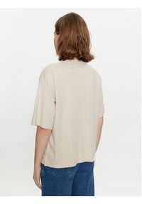 Vero Moda T-Shirt Didde 10301183 Beżowy Loose Fit. Kolor: beżowy. Materiał: bawełna #5