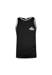 Tank top Lonsdale Amateur. Kolor: czarny. Sport: fitness #1