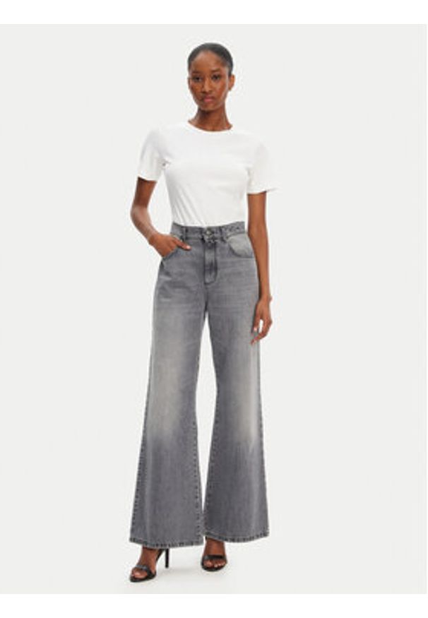 Marciano Guess T-Shirt 5RGI02 6298A Biały Regular Fit. Kolor: biały. Materiał: bawełna