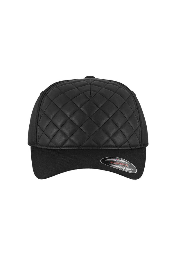 FLEXFIT - Czapka Flexfit diamond ed. Kolor: czarny. Styl: sportowy