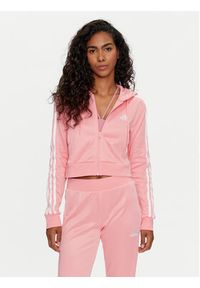 Adidas - adidas Dres Glam IX1117 Różowy Slim Fit. Kolor: różowy. Materiał: bawełna, syntetyk #5