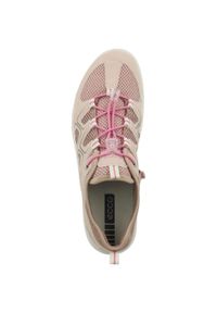 ecco - Buty do chodzenia damskie Ecco Terracruise Lt. Kolor: różowy. Materiał: syntetyk, materiał. Szerokość cholewki: normalna. Sport: turystyka piesza