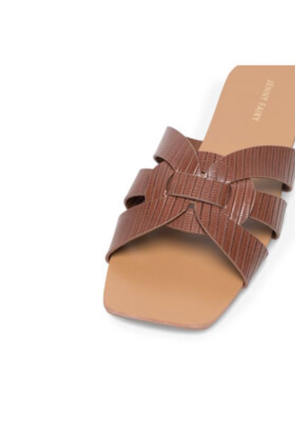 Jenny Fairy Klapki WYL0710-3 Brązowy. Kolor: brązowy. Materiał: syntetyk