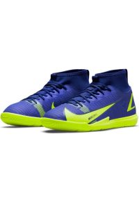 Buty piłkarskie Nike Mercurial Superfly 8 Academy Ic Jr CV0784 474 wielokolorowe niebieskie. Kolor: wielokolorowy. Sport: piłka nożna #3