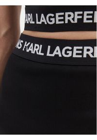 Karl Lagerfeld Jeans Spódnica mini B1W12022 Czarny Regular Fit. Kolor: czarny. Materiał: syntetyk #5