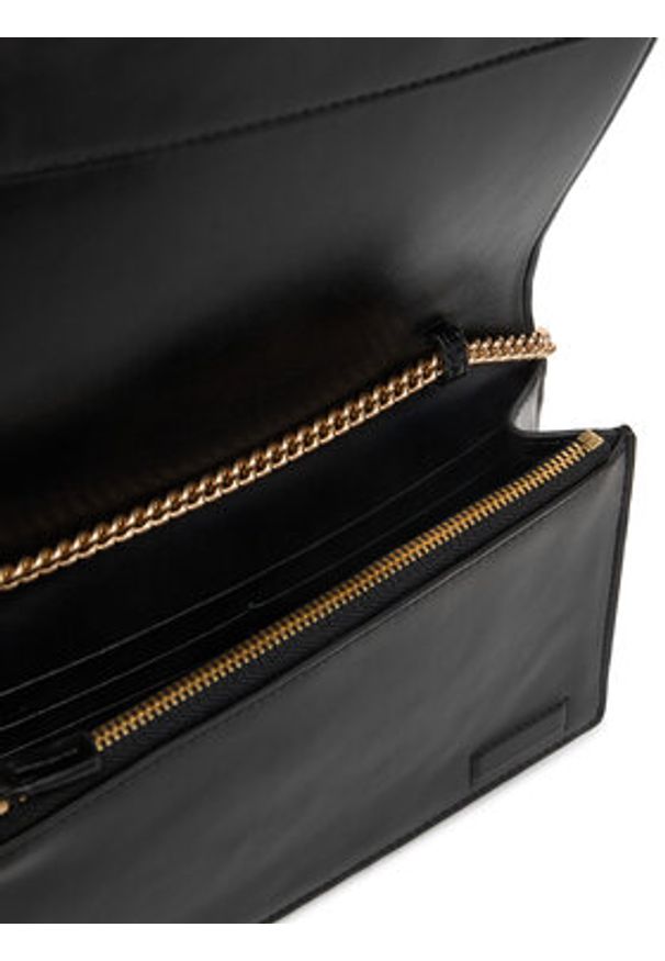 Calvin Klein Torebka Ck Wallet On Chain LV04F3319G Czarny. Kolor: czarny. Materiał: skórzane