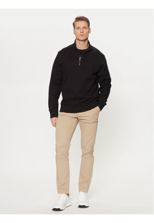 BOSS Bluza H-Sidney 59 50524999 Czarny Regular Fit. Kolor: czarny. Materiał: bawełna