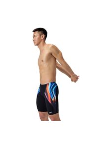 Kąpielówki męskie Speedo Placement Digital V-Cut Jammer. Kolor: wielokolorowy, czarny