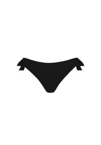 Damski kostium kąpielowy 1-częściowy Barts Solid Cheeky Bum Side Ties. Kolor: czarny