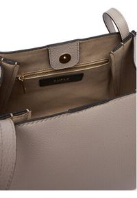 Furla Torebka Nuvola M WB02020 HSF000 CN 4892S Beżowy ciemny. Kolor: beżowy. Materiał: skórzane #5