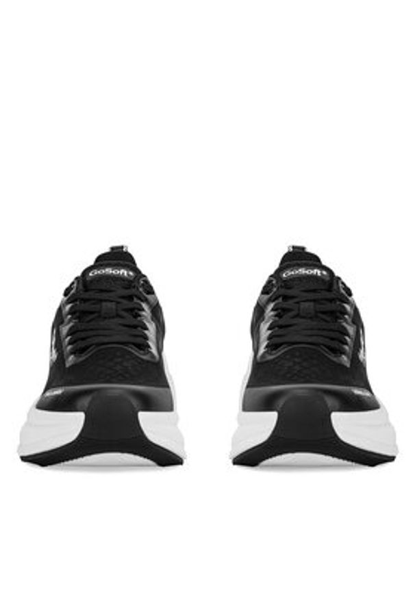 Go Soft Sneakersy MF1636-1 Czarny. Kolor: czarny. Materiał: materiał