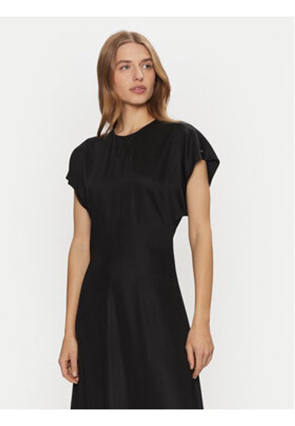 Calvin Klein Sukienka koktajlowa K20K207841 Czarny Regular Fit. Kolor: czarny. Materiał: wiskoza. Styl: wizytowy