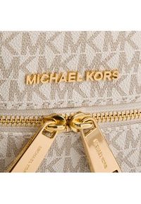 MICHAEL Michael Kors Plecak Rhea Zip 30S7GEZB1B Beżowy. Kolor: beżowy. Materiał: skóra #3