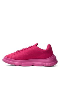 Sneakersy damskie różowe Love Moschino JA15594G0EIZL604. Kolor: różowy. Wzór: kolorowy #4