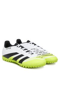 Adidas - adidas Buty do piłki nożnej Predator Club JH8854 Biały. Kolor: biały. Materiał: skóra #5
