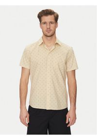 Blend Koszula 20718220 Beżowy Regular Fit. Kolor: beżowy. Materiał: bawełna