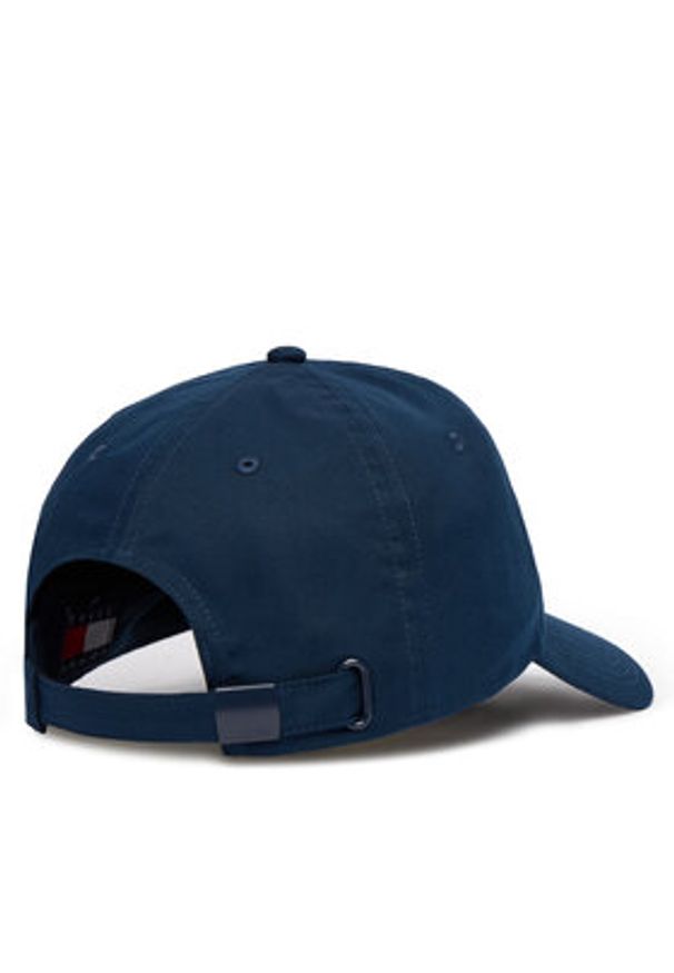 TOMMY HILFIGER - Tommy Hilfiger Czapka z daszkiem Scri AW0AW18358 Granatowy. Kolor: niebieski. Materiał: bawełna