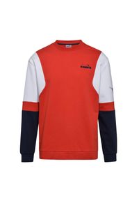 Diadora - Bluza męska DIADORA SWEATSHIRT CREW DIADORA CLUB S. Kolor: czerwony