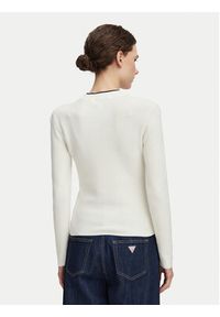 Calvin Klein Jeans Sweter LV047G309G Kremowy Regular Fit. Kolor: kremowy. Materiał: bawełna #5