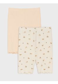 Sinsay - Krótkie legginsy 2 pack - wielobarwny. Długość: krótkie