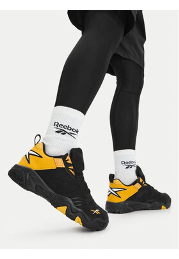 Reebok Sneakersy EO-BRUTUS LOW 100244787 Czarny. Kolor: czarny. Materiał: skóra