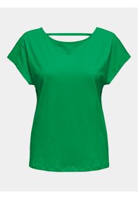 only - ONLY Bluzka May 15286933 Zielony Regular Fit. Kolor: zielony. Materiał: bawełna #1