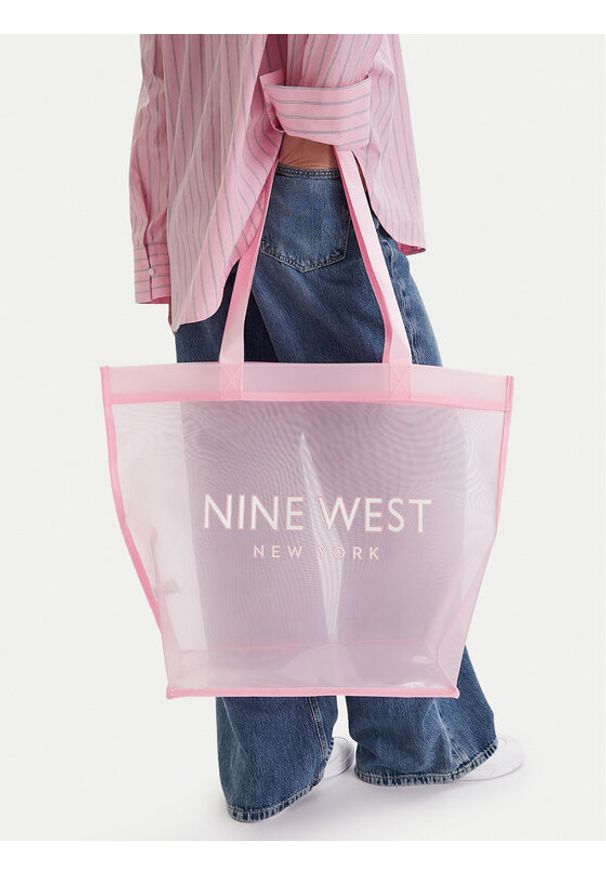 Nine West Torebka CEO-Eloura-LA374-4074 Różowy. Kolor: różowy