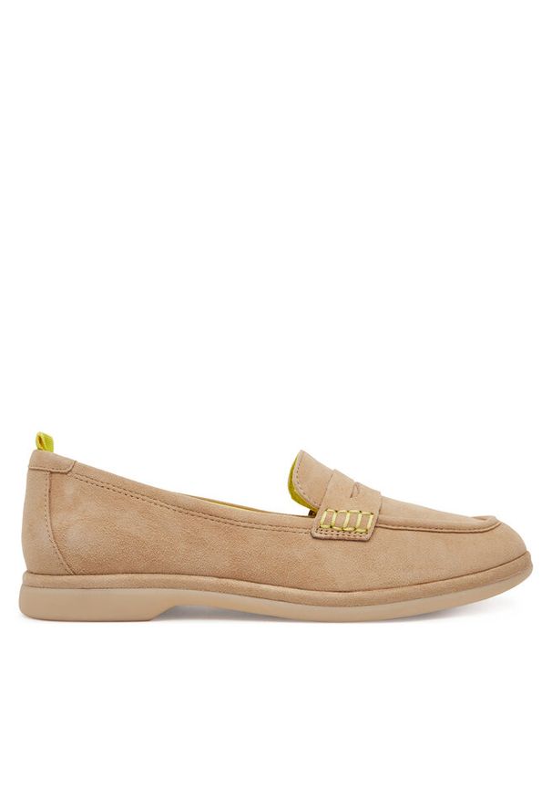 Mokasyny Tamaris. Kolor: brązowy