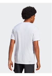 Adidas - adidas Koszulka techniczna Essentials Feelready Logo IC1219 Biały Regular Fit. Kolor: biały. Materiał: syntetyk #2