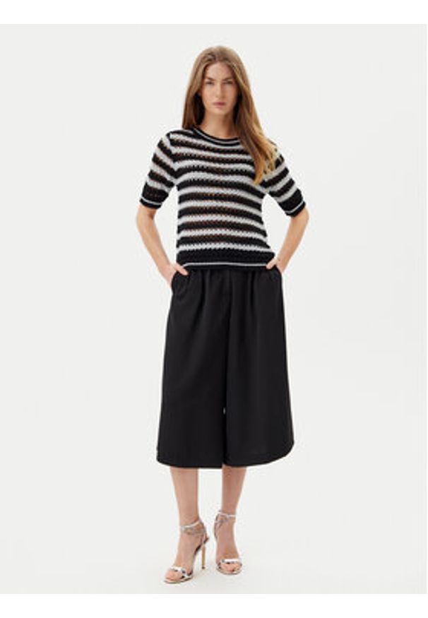 Artigli - ARTIGLI Sweter ACMA001895 Czarny Regular Fit. Kolor: czarny. Materiał: syntetyk