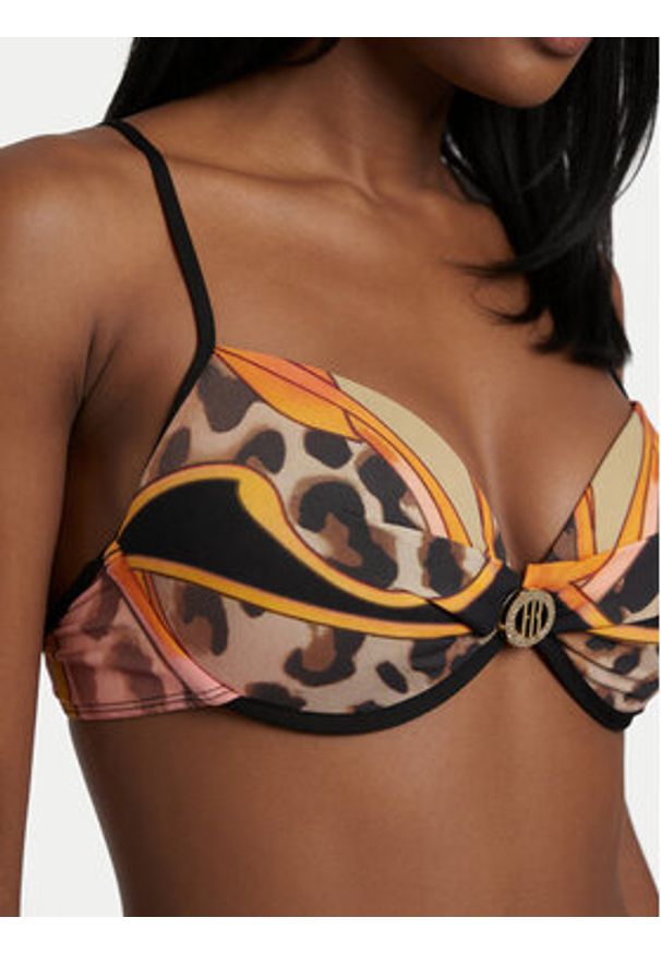 Fracomina Góra od bikini FV26SR1007J493J8 Pomarańczowy. Kolor: pomarańczowy. Materiał: syntetyk