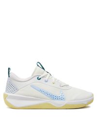 Nike Buty halowe Omni Multi-Court (GS) DM9027 101 Écru. Materiał: mesh, materiał. Model: Nike Court