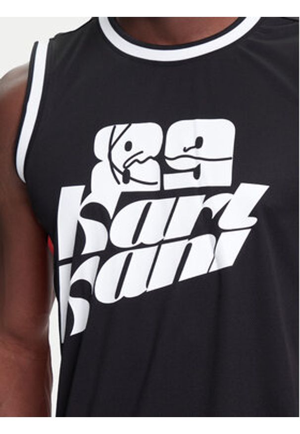 Karl Kani Tank top Signature Colorblock Basketball PD00005368 Czarny Regular Fit. Kolor: czarny. Materiał: syntetyk