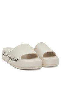 Karl Lagerfeld - KARL LAGERFELD Klapki Kobo II KL86000 Biały. Kolor: biały #4