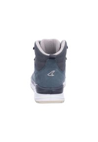Buty trekkingowe damskie Lowa Malta Mid Gtx. Wysokość cholewki: za kostkę. Zapięcie: sznurówki. Kolor: wielokolorowy, niebieski. Materiał: skóra, tkanina. Szerokość cholewki: normalna