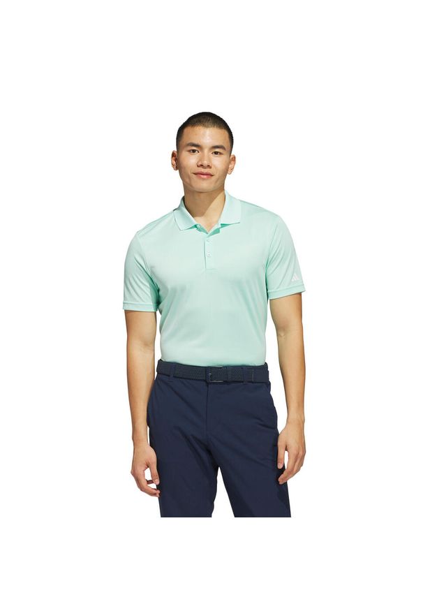 Adidas - Polo adidas Core Performance Primegreen. Typ kołnierza: polo. Kolor: zielony. Styl: sportowy, klasyczny