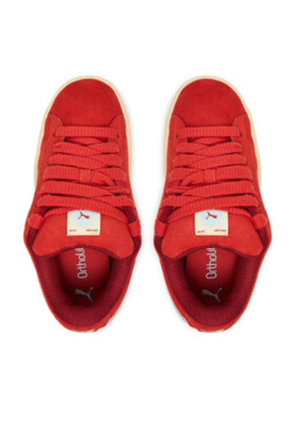 Puma Sneakersy Suede XL 402246 01 Czerwony. Kolor: czerwony. Materiał: skóra, zamsz. Model: Puma Suede
