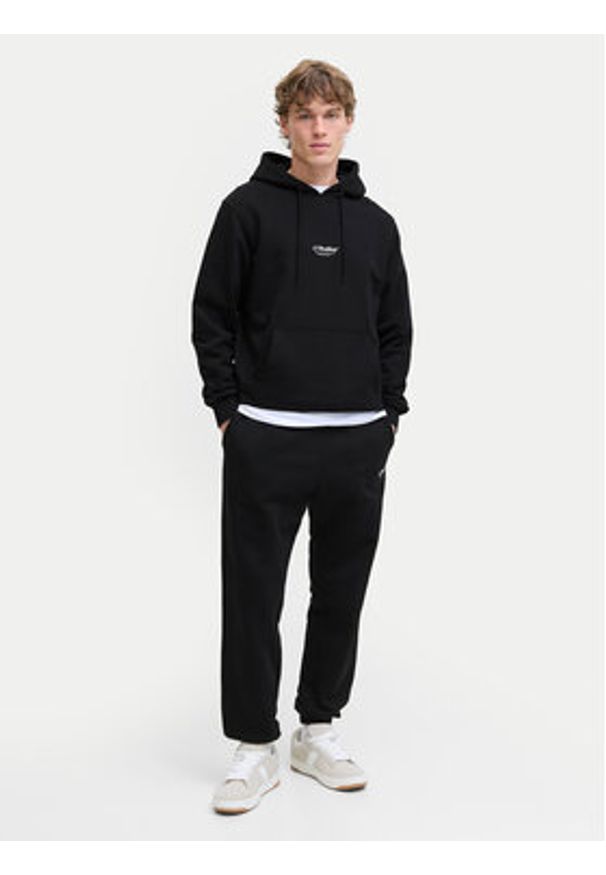 Jack & Jones - Jack&Jones Spodnie dresowe Kane Soho 12278943 Czarny Regular Fit. Kolor: czarny. Materiał: bawełna