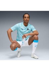 Puma - Koszulka rozgrzewkowa OM 2025/26. Kolor: niebieski. Sport: piłka nożna #2