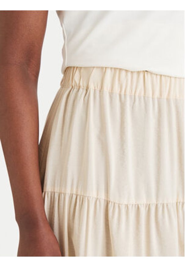 Marella Spódnica maxi Ciocca 2613101084 Écru Regular Fit. Materiał: wiskoza